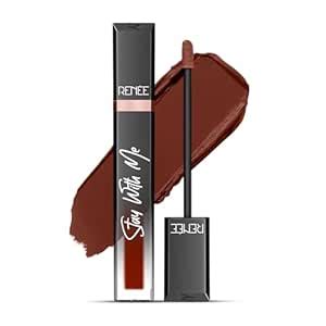 Buy RENEE Stay With Me Matte Transferproof Liquid Lipstick- Creme Of ...