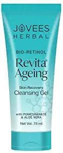 Jovees Herbal Revita Ageing Skin Recovery Cleansing Gel - 75 ml Face ...