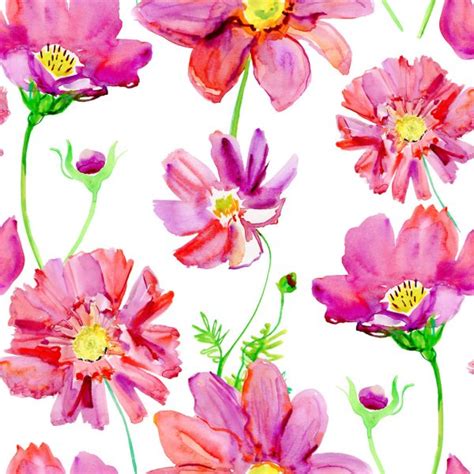 Stylized Poppy flowers Stock Photo by ©olies 42349219