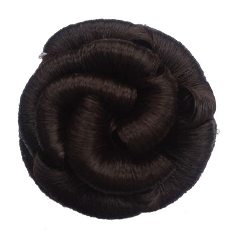 Maahal Women'S Artificial Bun Hair Extension Juda (Natural Brown ...