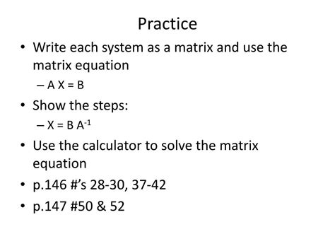 Image result for How to Solve Applications Using Matrix's
