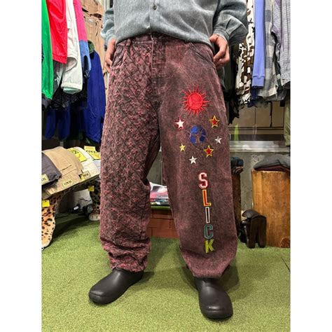 90's slick デニムバギーパンツ | 古着屋 Boogie