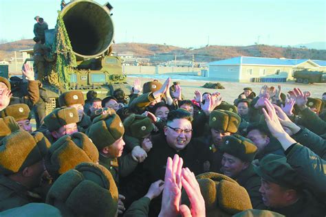 朝鲜宣布称弹道导弹成功发射 金正恩表示满意-国际在线