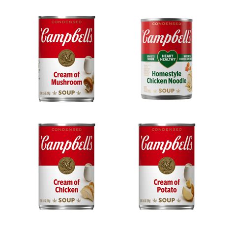 Campbell’s® Hearty Soup Variety Pack - 12 Cans of Chicken & Dumplings ...