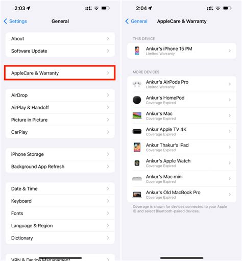 Cómo comprobar el estado de la garantía de tu iPhone, iPad, Mac, Apple ...