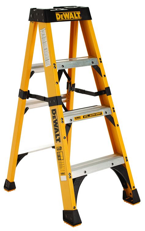Amazon.com: DeWalt DXL3410-04 4-Foot Step Ladder, 4 feet, Yellow ...