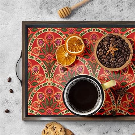 PAPER PLANE DESIGN Wooden Serving Tray for Serving, Table Decoration ...