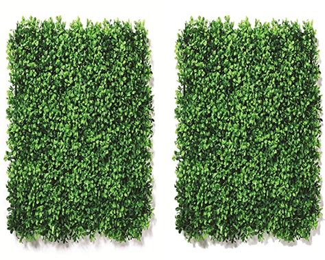 Buy Go Hooked Artificial Grass Vertical Wall Small Leaves Tiles ...