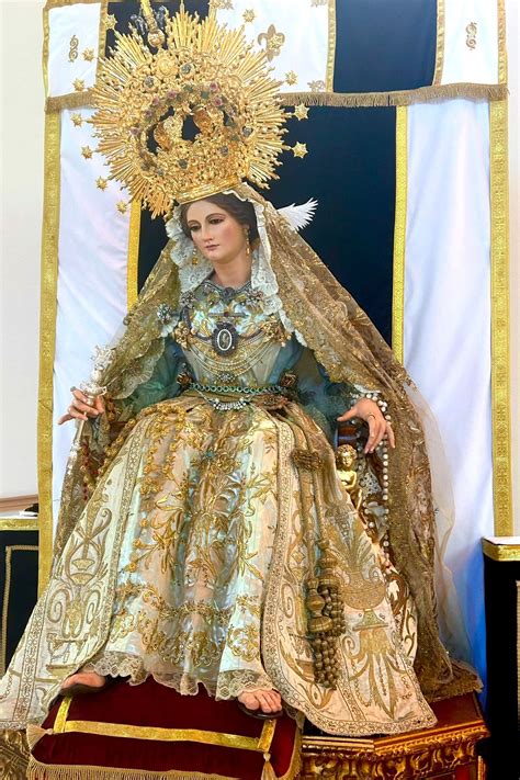 Bendecida la imagen de Nuestra Señora del Rosario en la Parroquia Beata ...