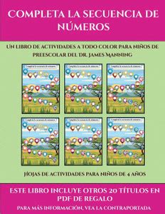 Hojas de actividades para ninos de 4 anos (Completa la secuencia de ...