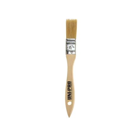 12mm Unpainted Natural Bristle Paint Brush - ACL Industrial Technology