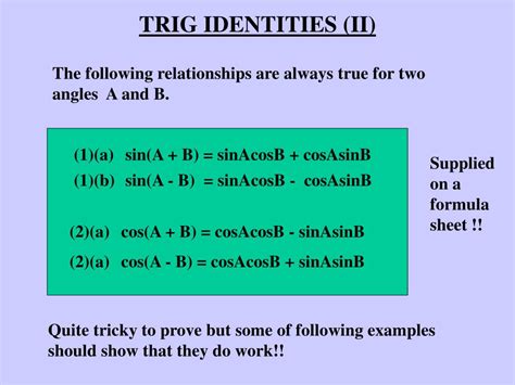 Image result for Trig Identity Explained