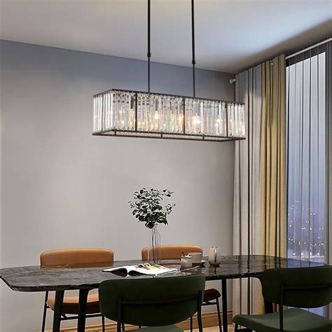 Modern Rectangular Dining Room Chandelier: Stylish Lighting for ...