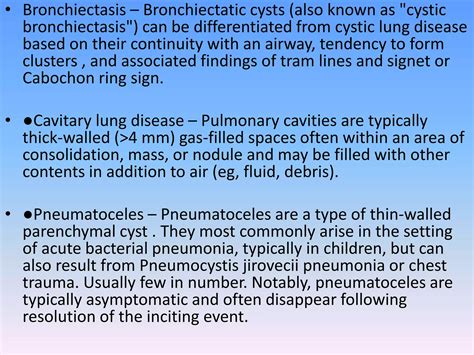 Cystic lung disease | PPTX