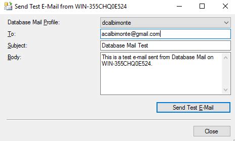 Image result for How We Send an Email From SQL Resulet