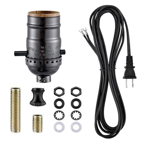 Lamp Rewire Kit,Lamp Socket Replacement Kit,Antique Brass Light Socket ...