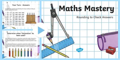 Year 5, Addition and Subtraction, Rounding to Check Maths Mastery ...