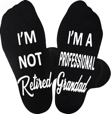 Jeasona Grandad Socks Retirement Gifts for Grandad Grandad Birthday ...
