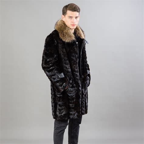 Men's Fur Coats, Jackets & Vests Made of 100% Real Fur - eFurs