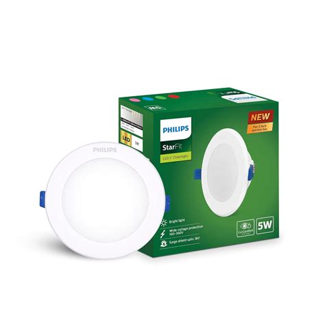 Home / Philips Starfit 5-watt Concealed JB LED downlighter for Ceiling ...