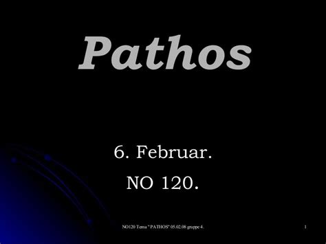 What is Pathos?