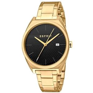 Esprit Analog Black Dial Men's Watch-ES1G056M0075 : Amazon.in: Fashion