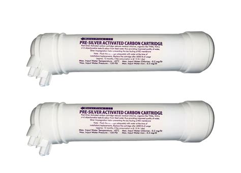AQUA DROP PLUS Pre Silver Activated Carbon Cartridge Filter for Water ...
