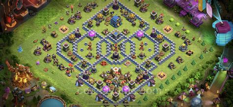 Best Anti 3 Stars Base TH12 with Link, Hybrid - Town Hall Level 12 Base ...