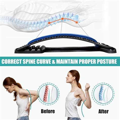 Buy Back Cracker, (4 Level) Back Cracking Device, Back Stretcher ...