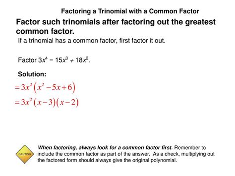 Factoring Using Greatest Common Factor 的图像结果