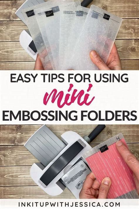 Image result for Using Embossing Folders without a Machine