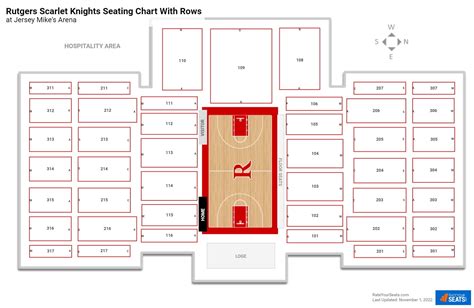 Jersey Mike's Arena Seating Chart - RateYourSeats.com