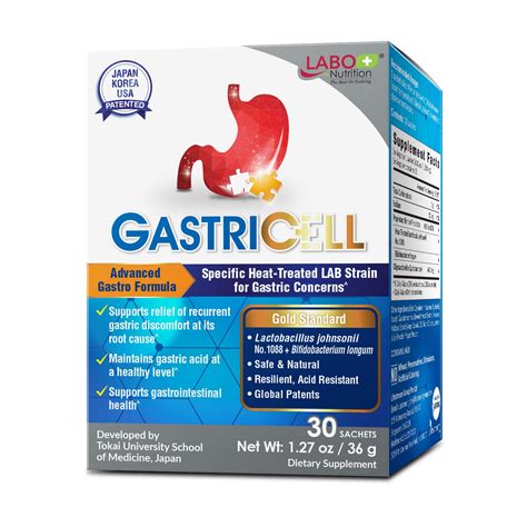 Buy LABO tion TRICELL - Target H. Pylori, Reflux, Heartburn, tric ...
