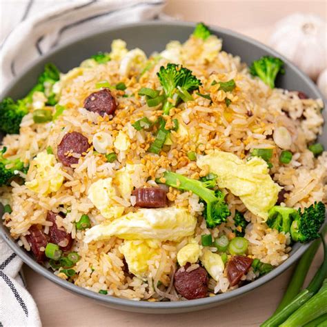 Lap Cheong Fried Rice - Garlic All Day