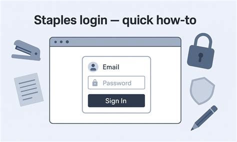 How to Log In to Your Staples Account Step-by-Step