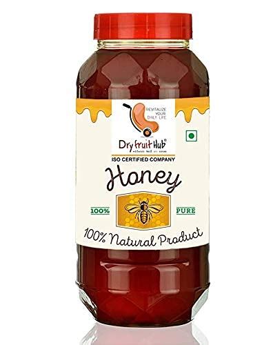 Dry Fruit Hub Honey 1kg, Honey Organic Honey, Unprocessed Multifloral ...