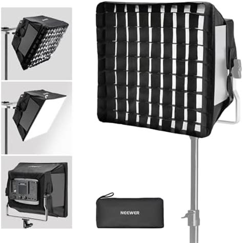 NEEWER Upgraded Softbox Diffuser for NL660 RGB660 PRO II LED Video ...
