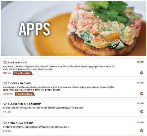 Yard House Menu With Prices – Restaurant Menu Price