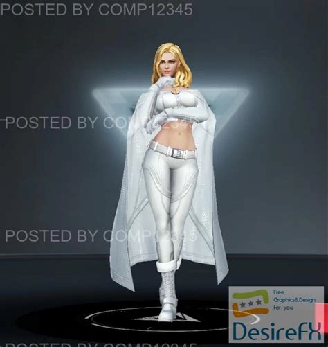 Download Emma Frost 3D Print - DesireFX.COM