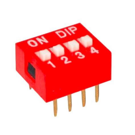 4 Way DIP Switch buy online at Best Price and Quality in India ...