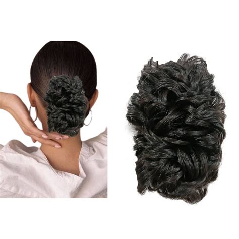 The Vastra Studio BLACK Hair Buns For Women 1PC Hair Accessories For ...