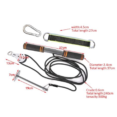 FOOING Pulley Cable System, DIY Muscle Strength Fitness Machine, Home ...