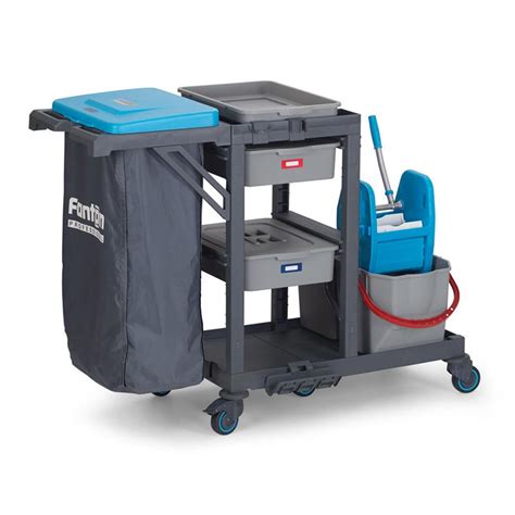 Fantom Procart 315 Press Bucket Cleaning Trolley with Accessories Set Price