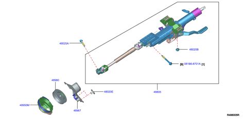Nissan Altima Steering Coupling Boot (Lower) - 48980-6CA1A | Murfreesboro Nissan, MURFREESBORO TN