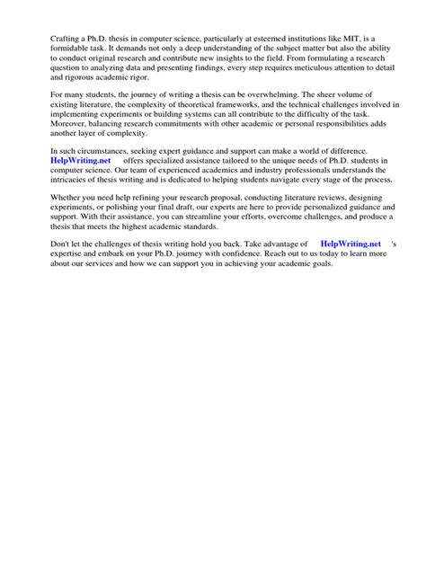 Image result for Computer Science Masters Thesis