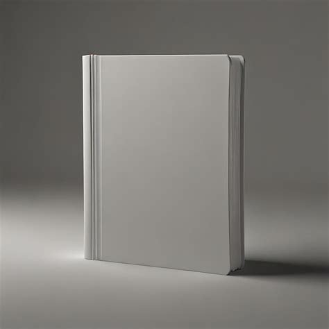 White book cover mockup | Premium AI-generated image