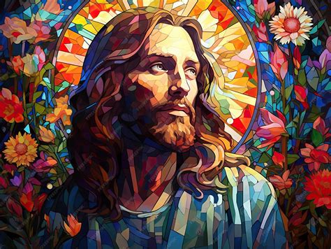 Premium AI Image | Beautiful portrait of Jesus Christ of Nazareth God ...