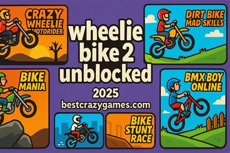 Wheelie Bike 2 Unblocked — Balance Clinic - Play the Best Crazy Games ...