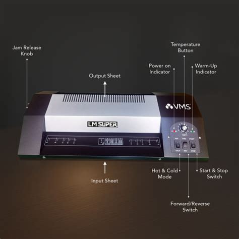 VMS Professional LM Super Heavy Duty Hot & Cold A3 Lamination ...