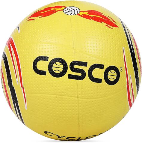Buy Cosco Rubber Strike, Rubber Machine Stitched Volleyball, Size 4 ...